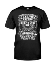 Proud Us Military Classic T-Shirt tile