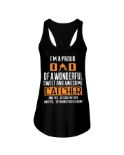 Dad Catcher Ladies Flowy Tank tile