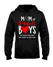 Mom Of Baseball Boys Hooded Sweatshirt tile