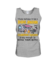 Tough Enough To Be A Dog Mom And Camping Queen Unisex Tank tile