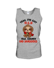 Yeah -I've Got OCD - Old - Cranky And Dangerous Unisex Tank tile