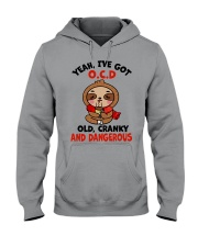 Yeah -I've Got OCD - Old - Cranky And Dangerous Hooded Sweatshirt tile