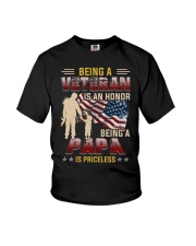 Being A Veteran Is An Honor Youth T-Shirt tile