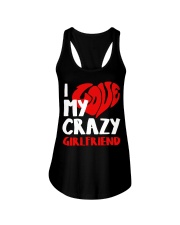 I Love My Crazy Girlfriend Ladies Flowy Tank tile