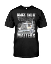 Black Smoke Matters Classic T-Shirt front