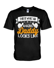 Amazing Daddy Looks Like V-Neck T-Shirt tile