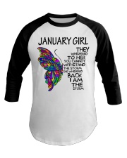 January Girl Baseball Tee tile
