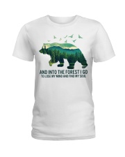 And Into The Forest I Go Ladies T-Shirt tile