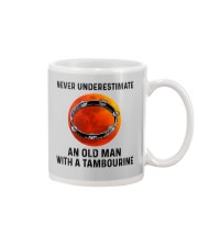 Never Underestimate An Old Man With A Tambourine Mug tile