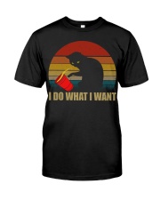 I Do What I Want Classic T-Shirt tile