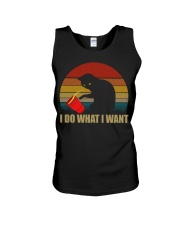 I Do What I Want Unisex Tank tile