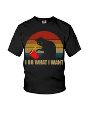 I Do What I Want Youth T-Shirt tile