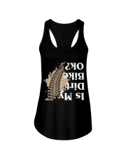 Is My Dirt Bike Ok Funny Off Road Biker Gift Ladies Flowy Tank tile