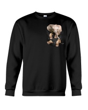 Elephant In Pocket Crewneck Sweatshirt tile