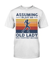 Assuming I'm Just Old Lady Was Your First Mistake Premium Fit Mens Tee tile