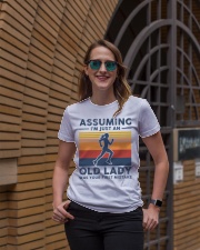 Assuming I'm Just Old Lady Was Your First Mistake Premium Fit Ladies Tee lifestyle-women-crewneck-front-2