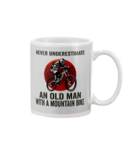 An Old Man With A Mountain Bike Mug tile