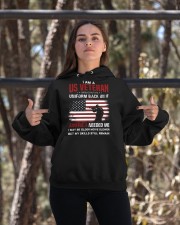 I Am A Us Veteran Design Hooded Sweatshirt apparel-hooded-sweatshirt-lifestyle-05