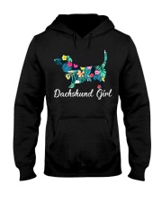 Dachshund Girl Hooded Sweatshirt tile