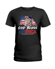 God Bless America Ladies T-Shirt front