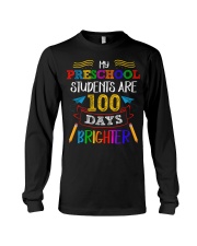 My Preschool Student Are 100 Days Birghter Long Sleeve Tee tile