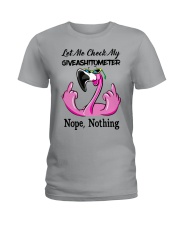 Let Me Check Ladies T-Shirt front
