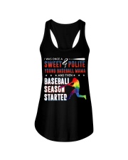 And Then Baseball Season Started Ladies Flowy Tank tile
