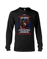 Grumpy Veteran I Love Freedom Long Sleeve Tee tile