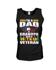 Dad Grandpa And Vietnam Veteran Unisex Tank tile