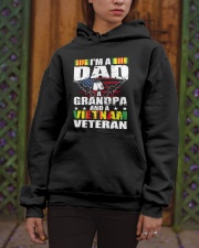 Dad Grandpa And Vietnam Veteran Hooded Sweatshirt apparel-hooded-sweatshirt-lifestyle-front-03