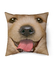 Big Face Golden Retriever Indoor Pillow - 16” x 16” thumbnail