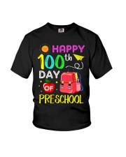 Happy 100th Day Of Preschool Youth T-Shirt tile