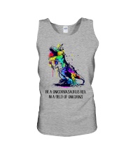 Be A Unicornasaurus Rex In A Field Of Unicorns Unisex Tank tile