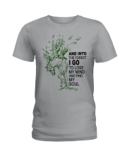 And Into The Forest I Go Ladies T-Shirt front