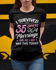 I Survived 35 Years Of Marriage Ladies T-Shirt apparel-ladies-t-shirt-lifestyle-04