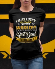 Best Dad Belongs To Me Ladies T-Shirt apparel-ladies-t-shirt-lifestyle-04