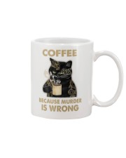 Coffee - Because Murder Is Wrong Mug tile