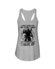 I Will Never Say I Gave Up Ladies Flowy Tank tile