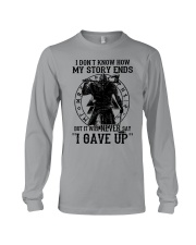 I Will Never Say I Gave Up Long Sleeve Tee tile