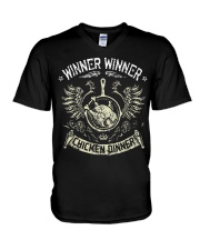 Official Winner Winner Chicken Dinner V-Neck T-Shirt thumbnail