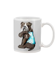 Bulldog - I Love Dad Mug tile