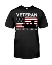 Veteran Man Myth Legend Classic T-Shirt tile