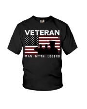 Veteran Man Myth Legend Youth T-Shirt tile