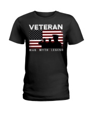 Veteran Man Myth Legend Ladies T-Shirt tile