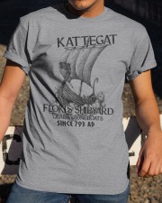 Kattegat - Flokis Shipyard Quality Longboats Classic T-Shirt apparel-classic-tshirt-lifestyle-28