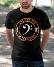 Life Is Better With A Bassist Classic T-Shirt apparel-classic-tshirt-lifestyle-front-50