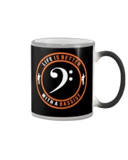 Life Is Better With A Bassist Color Changing Mug tile