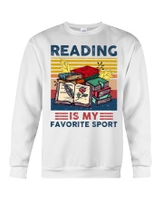 Reading Is My Favorite Sport Crewneck Sweatshirt tile