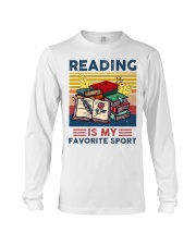Reading Is My Favorite Sport Long Sleeve Tee tile