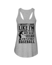 Baseball Ladies Flowy Tank tile